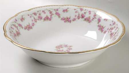 Original Bridal Rose 9" Round Vegetable Bowl