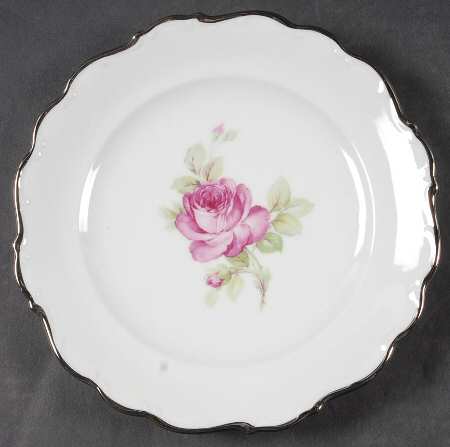 Platinum Radiance Salad Plate