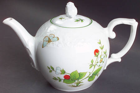 Wild Strawberry Teapot & Lid