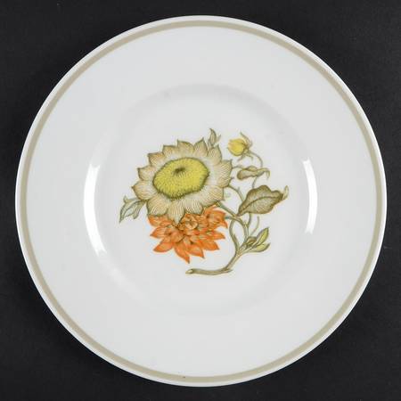 Sunflower Salad Plate by Susie Cooper