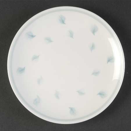 Whispering Grass Aqua (Coupe) Bread & Butter Plate