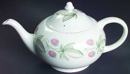 Wild Strawberry Teapot & Lid