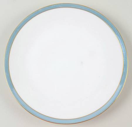 Spring Blue Salad Plate
