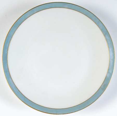 Spring Blue Bread & Butter Plate