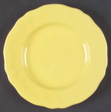 Federalist Lemon Yellow (4236) Salad Plate