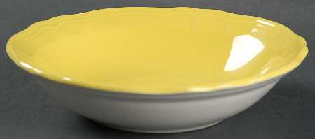 Federalist Lemon Yellow (4236) Coupe Cereal Bowl