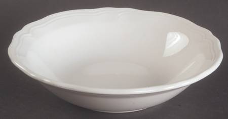Federalist White Coupe Cereal Bowl