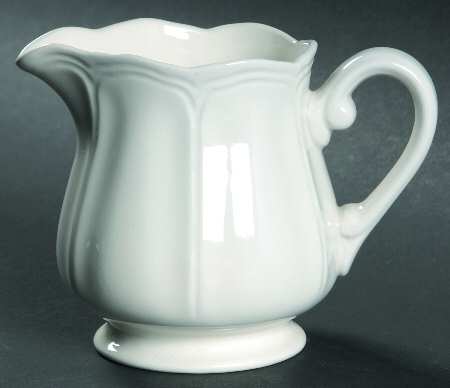 Federalist White Creamer
