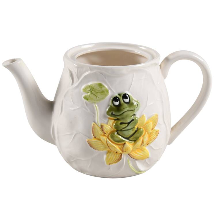 Frog Family Mini Teapot No Lid