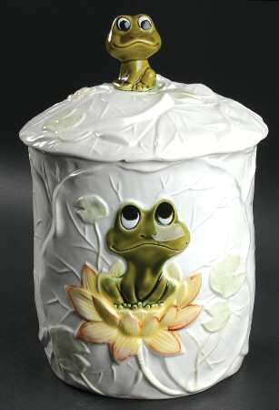 Frog Family Extra Large Canister & Lid