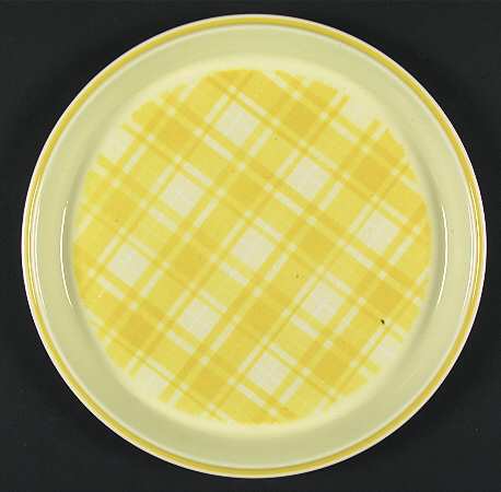 Lemon Gingham by Sears