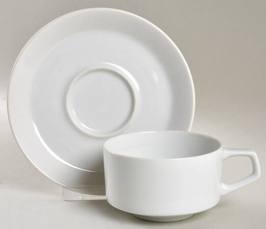 New Moon Flat Cup & Saucer Set