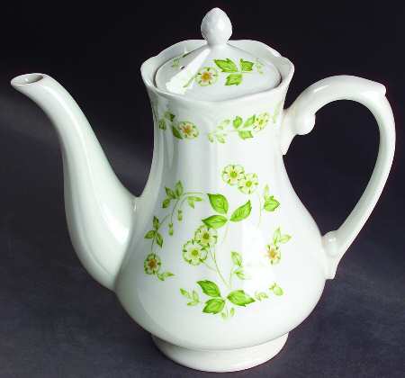 Petit Flora Coffee Pot & Lid
