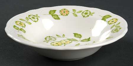 Petit Flora Rim Fruit/Dessert (Sauce) Bowl