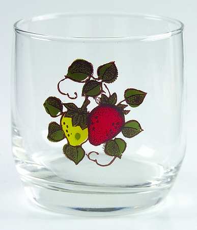 Strawberries 8 Oz Glassware Rocks/Juice