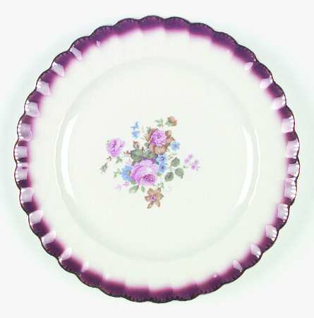English Rose Maroon by Sebring Pottery