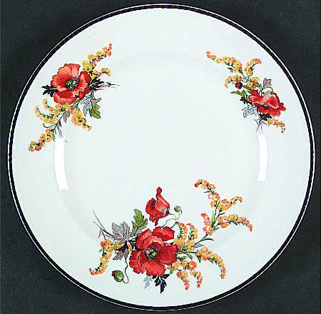 Goldenrod Poppy by Sebring Pottery