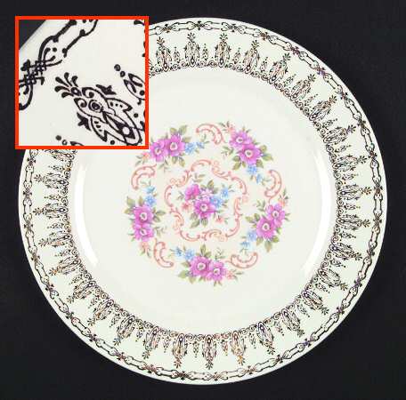 Rose Bower by Sebring Pottery