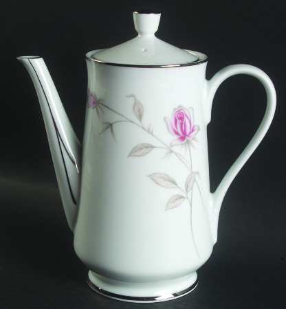 Lasting Rose Coffee Pot & Lid
