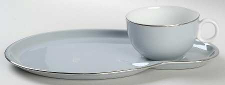 2398 (Coupe) Snack Plate & Cup Set