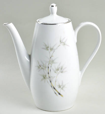Bamboo Garden Coffee Pot & Lid