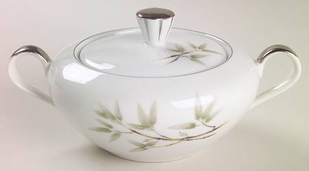 Bamboo Garden Sugar Bowl & Lid