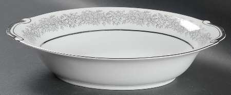 Brilliant 10" Oval Vegetable Bowl
