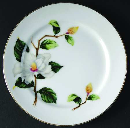 Fall Camellia Bread & Butter Plate