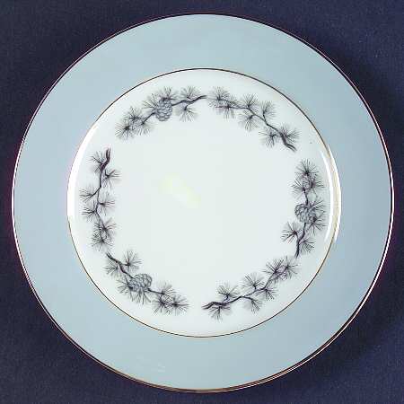 Pinecone Bread & Butter Plate