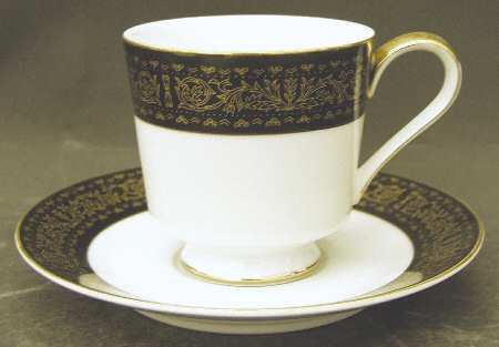 Regency Footed Cup & Saucer Set