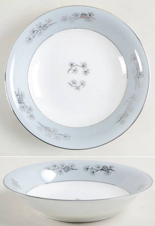 Silver Cone Fruit/Dessert (Sauce) Bowl