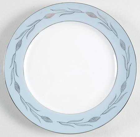 Silver Wheat Salad Plate