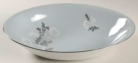 Starlite (Silver Backstamp) 10" Oval Vegetable Bowl