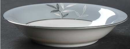 White Leaf Fruit/Dessert (Sauce) Bowl