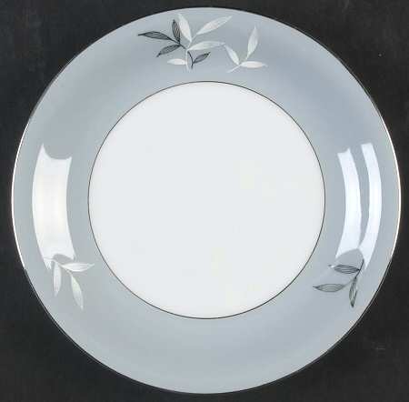 White Leaf Bread & Butter Plate