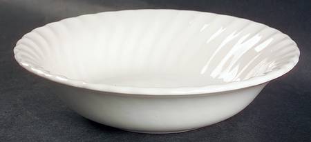 Bone White (Earthenware, USA, All Ivory) Coupe Cereal Bowl