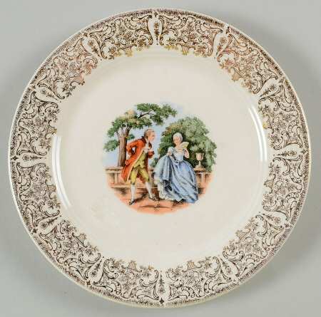 Chantilly Bread & Butter Plate by Sheffield