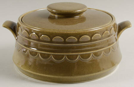 Granada Green Round Covered Vegetable