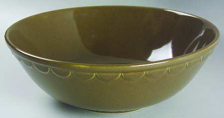 Granada Green 10" Large Salad Serving Bowl