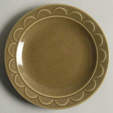 Granada Green Bread & Butter Plate