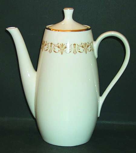 Imperial Gold Coffee Pot & Lid