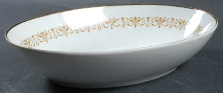 Imperial Gold 10" Oval Vegetable Bowl