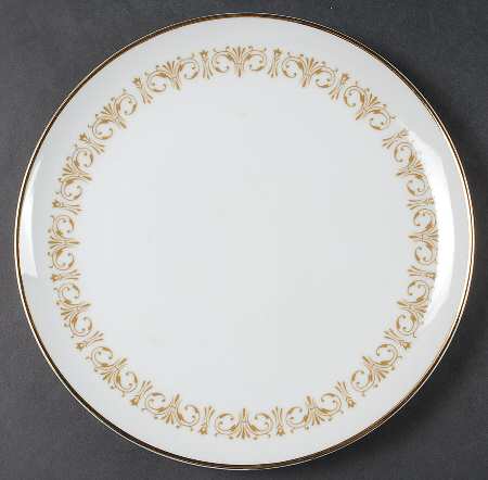 Imperial Gold Luncheon Plate