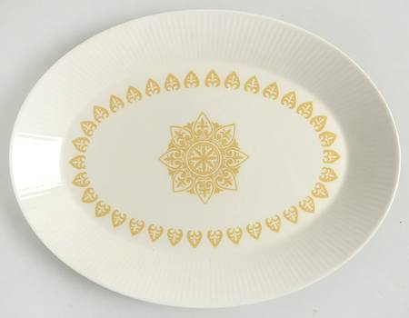 Serenade 11" Oval Serving Platter