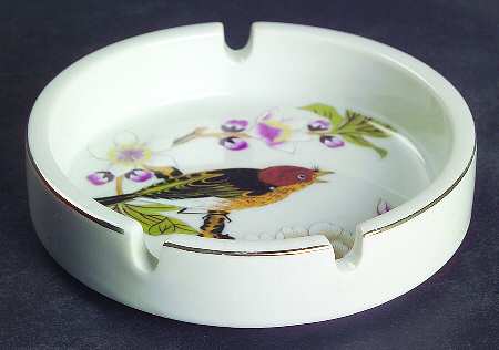 Chinese Garden (Fine China) Small Ashtray