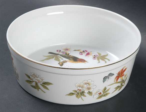 Chinese Garden (Fine China) 8" Souffle