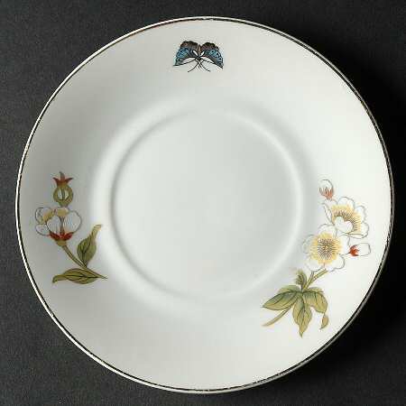 Chinese Garden (Fine China) Saucer