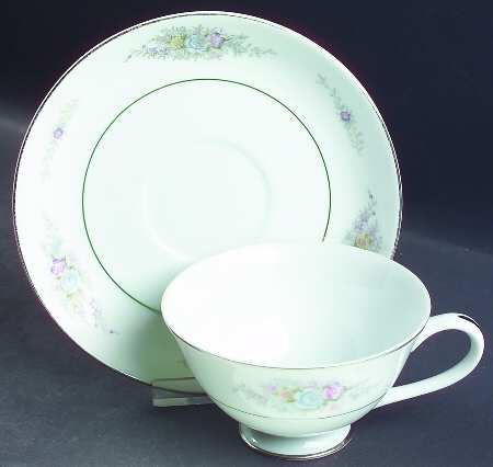 Bon Aire Footed Cup & Saucer Set