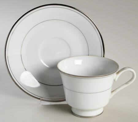 Debutante Footed Cup & Saucer Set