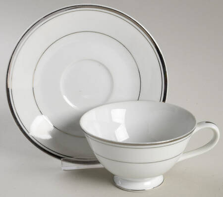 Debutante Footed Cup & Saucer Set